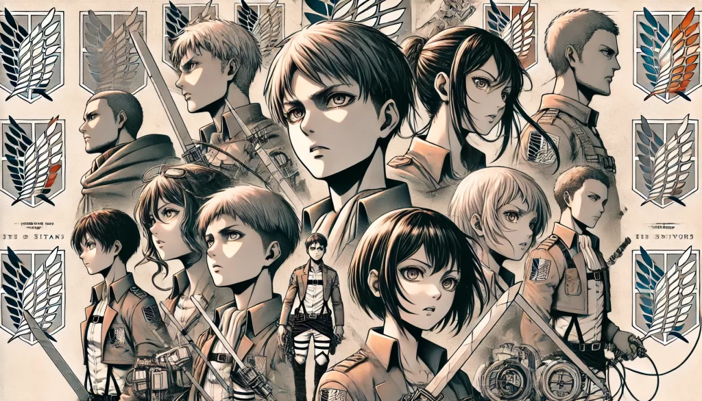 進撃の巨人 生き残り 9人のキャラクター一覧