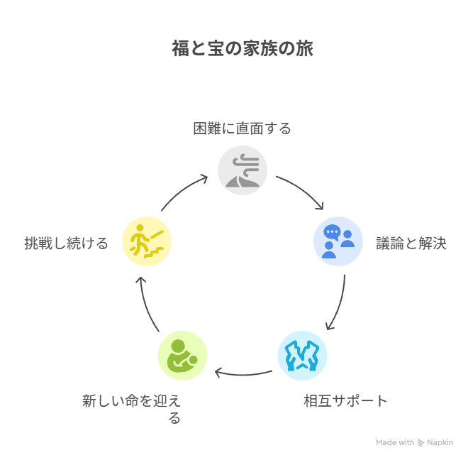 福と宝は最終的にどんな家族になるのか