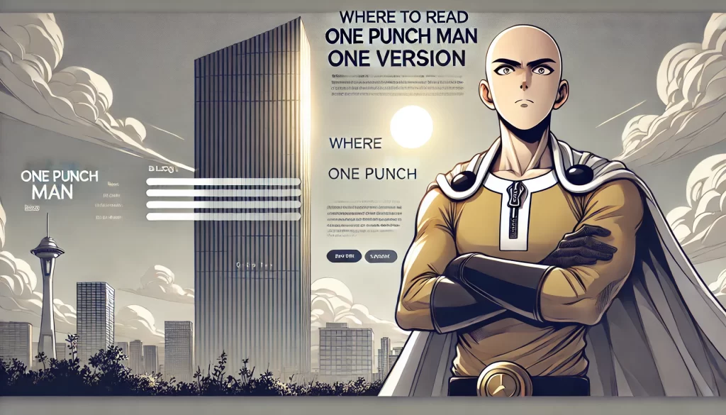 ワンパンマン one版 どこで読める? 最新情報まとめ