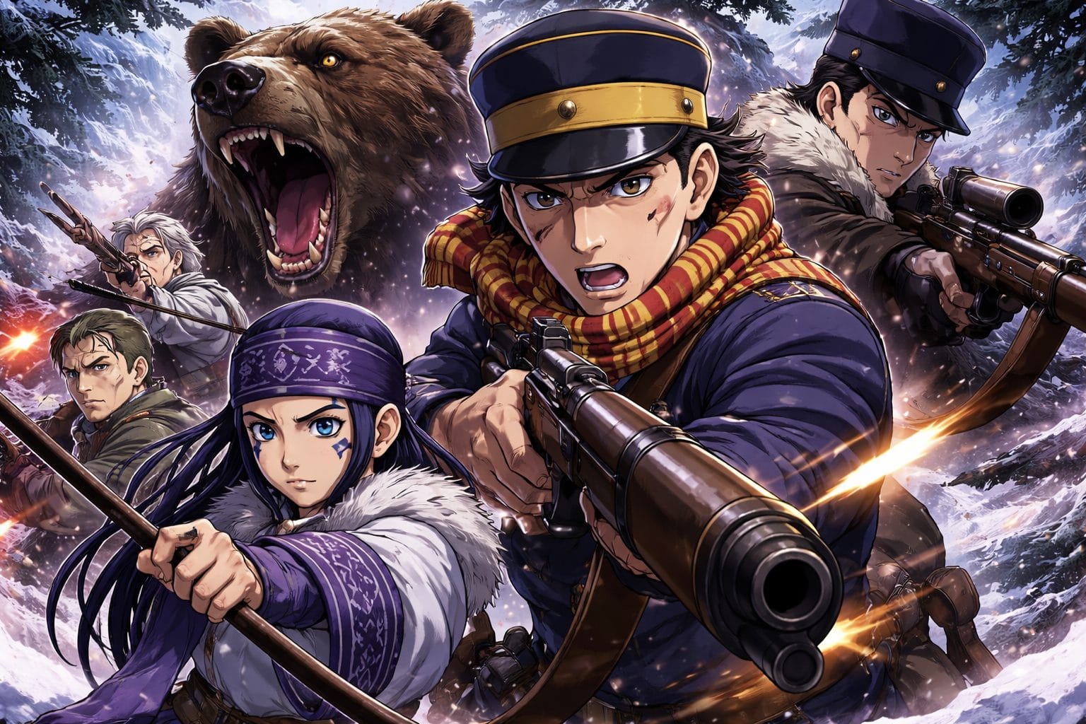 ゴールデンカムイアニメがひどい？作画崩壊・紙芝居・3DCGを総整理