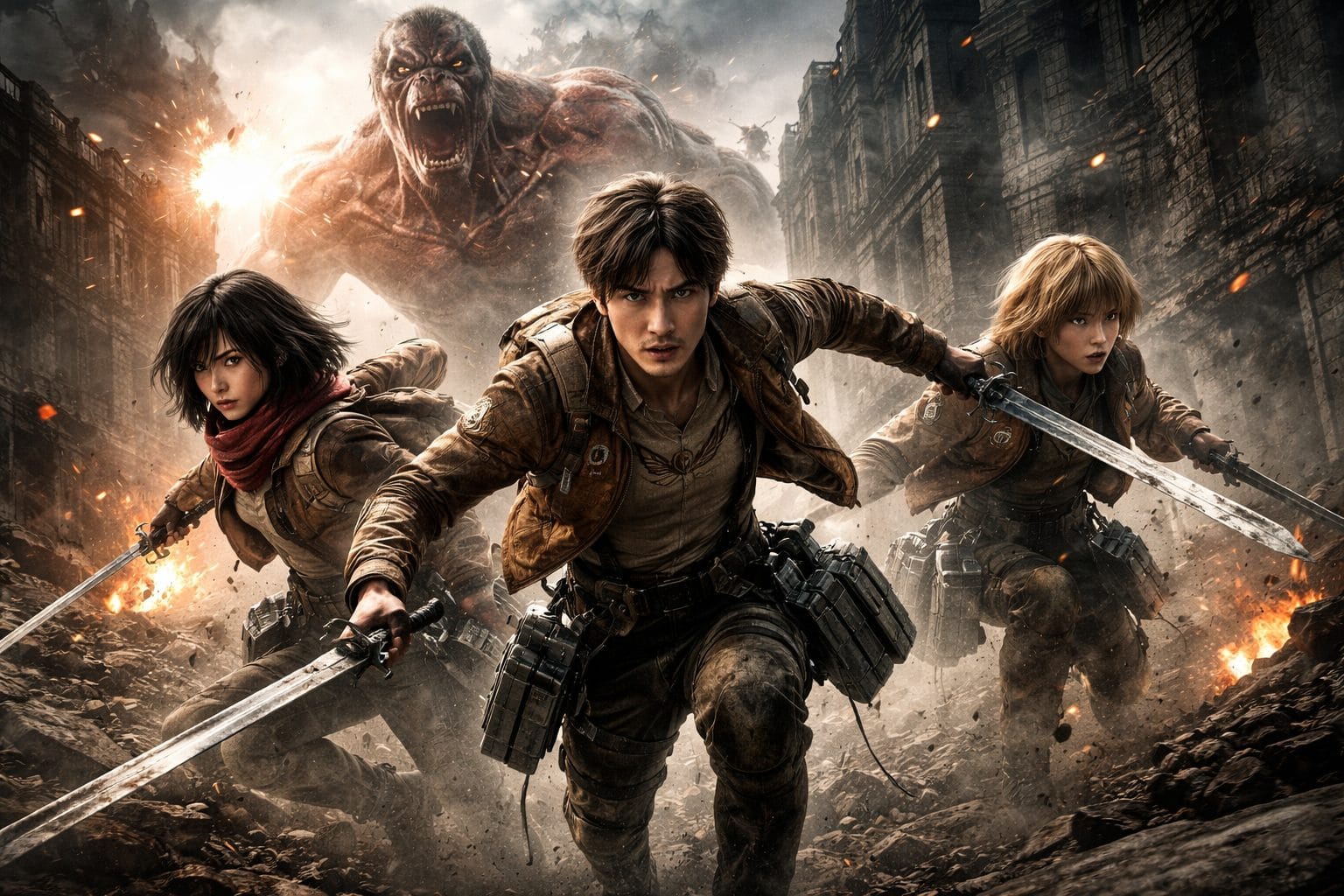 進撃の巨人 実写 ひどい 理由はなぜ？演出・キャスト・CGの問題点