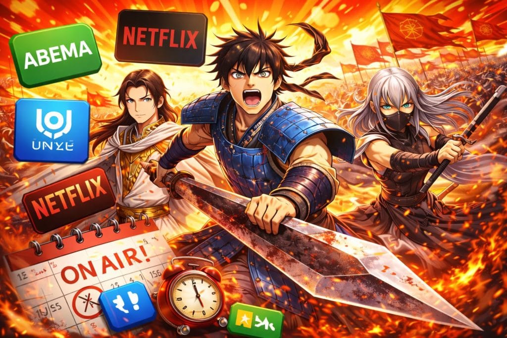 アニメキングダム6期見逃し視聴方法