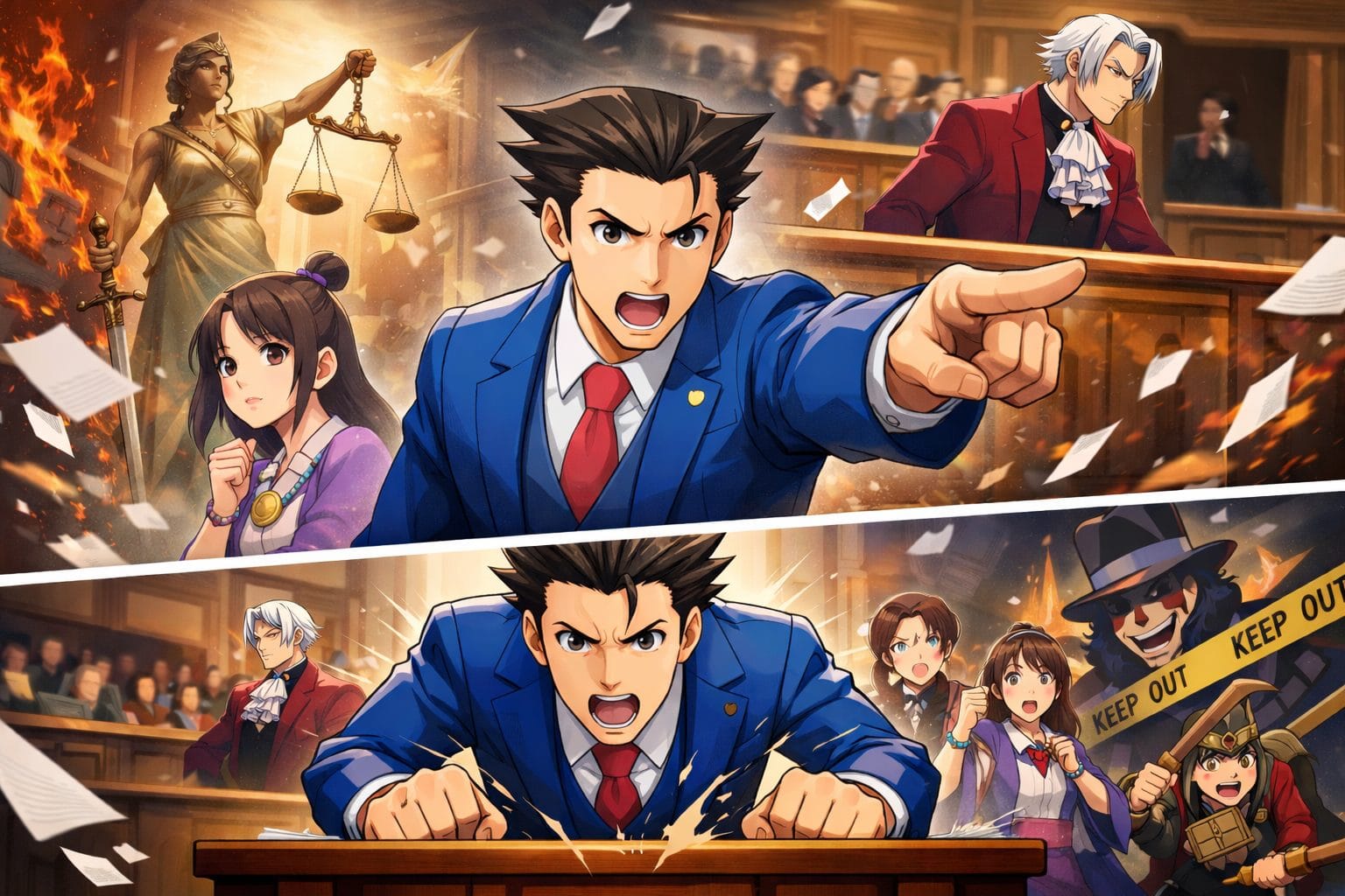 逆転裁判アニメがひどい？作画崩壊と原作改変を整理